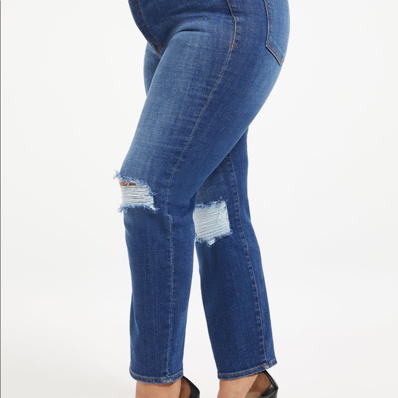 NWT Good American Slim Straight Jeans - 18 - Picture 3 of 7